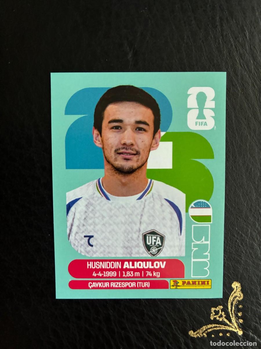 Cromos de f&uacute;tbol: UZB 6 HUSNIDDIN ALIQULOV UZB6 UZBEKISTAN FIFA WORLD CUP MUNDIAL 2026 26 PANINI