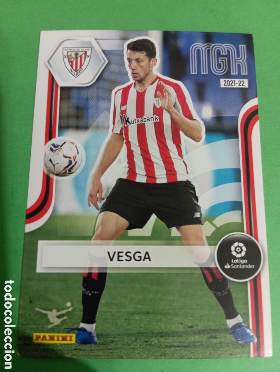 Cromos de f&uacute;tbol: Vesga Athletic de Bilbao n&deg;29 / PANINI MEGACRACKS 2021/2022