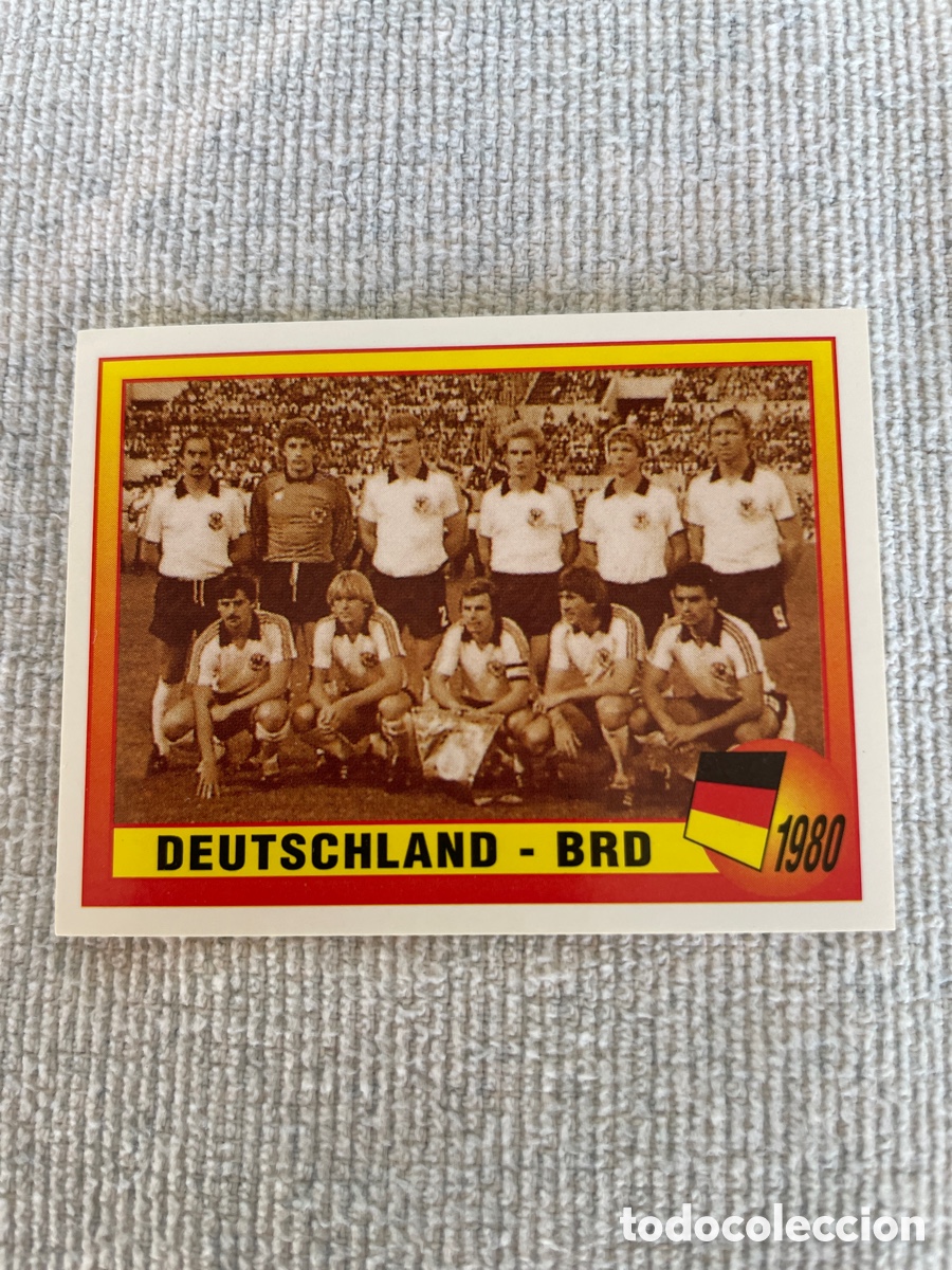 Cromos de f&uacute;tbol: EUROPA 96 cromo 12 DEUTSCHLAND-BRD sin pegar