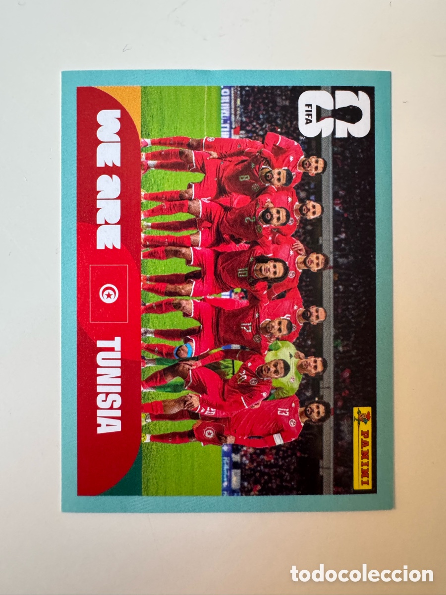 Cromos de f&uacute;tbol: FIFA WORLD CUP 2026 STICKER PANINI &ndash; Plantilla &ndash; T&uacute;nez TUN13