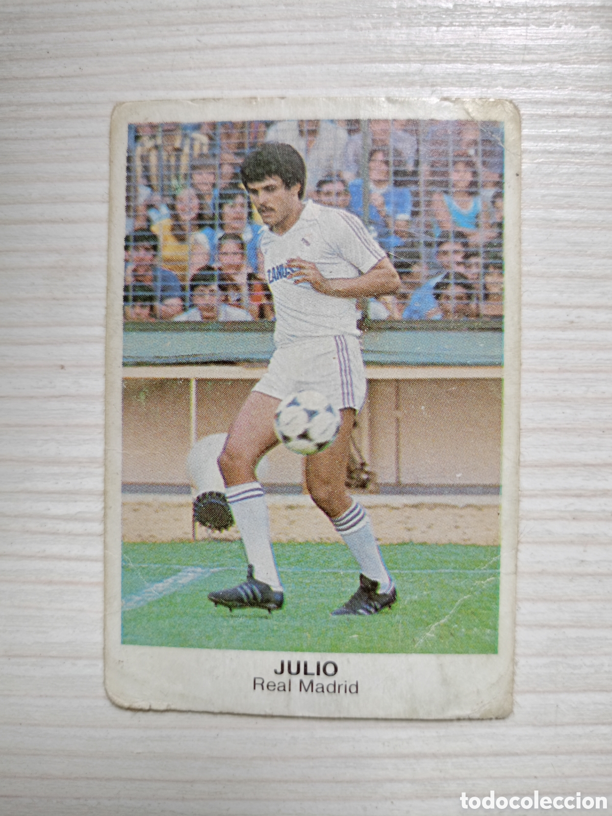 Cromos de f&uacute;tbol: JULIO REAL MADRID FUTBOL 84 CANO FICHAJE N&ordm;19 NUEVO SIN PEGAR