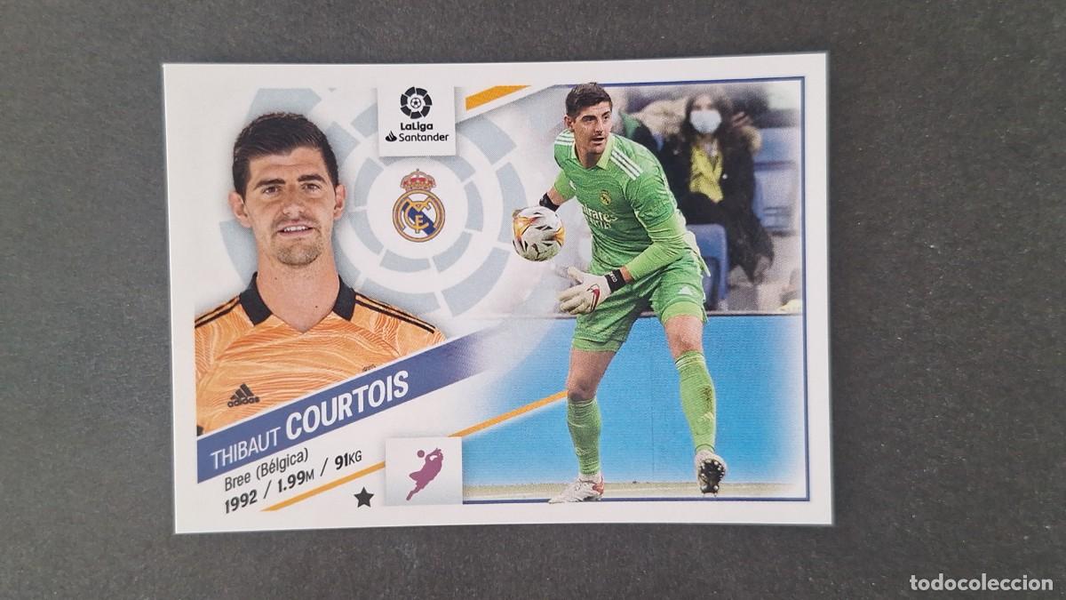 Cromos de f&uacute;tbol: L1 COURTOIS REAL MADRID LIGA ESTE 2022 2023 22 23 NUNCA PEGADO SIN PEGAR