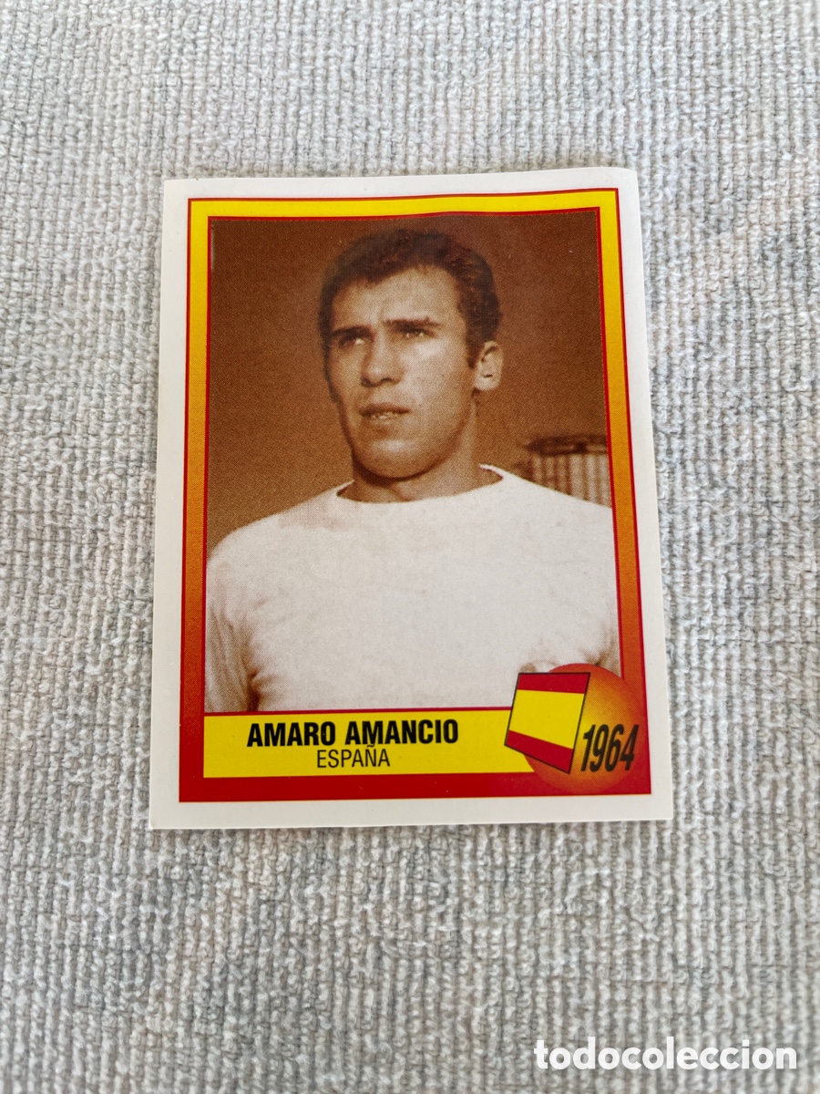 Cromos de f&uacute;tbol: EUROPA 96 cromo 4 AMARO AMANCIO sin pegar