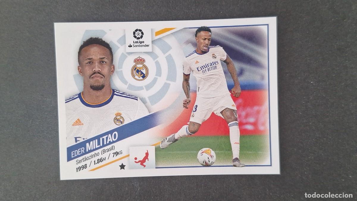 Cromos de f&uacute;tbol: L1 MILITAO REAL MADRID LIGA ESTE 2022 2023 22 23 NUNCA PEGADO SIN PEGAR