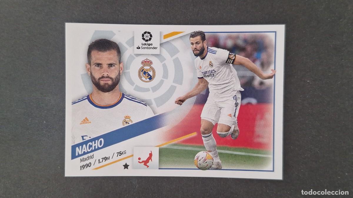 Cromos de f&uacute;tbol: L1 NACHO REAL MADRID LIGA ESTE 2022 2023 22 23 NUNCA PEGADO SIN PEGAR