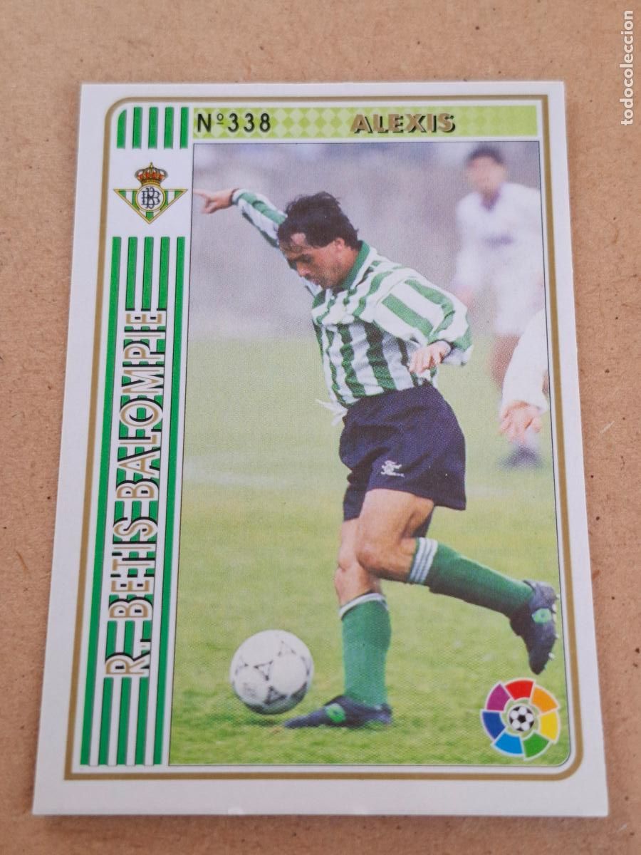 Cromos de f&uacute;tbol: MUNDICROMO 94 95 1994 1995 - 338 ALEXIS - REAL BETIS