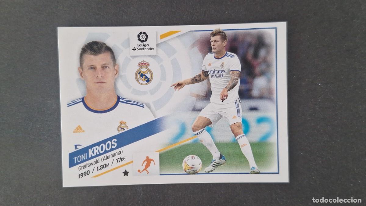 Cromos de f&uacute;tbol: L1 KROOS REAL MADRID LIGA ESTE 2022 2023 22 23 NUNCA PEGADO SIN PEGAR