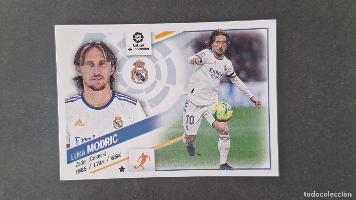 Cromos de f&uacute;tbol: L1 MODRIC REAL MADRID LIGA ESTE 2022 2023 22 23 NUNCA PEGADO SIN PEGAR