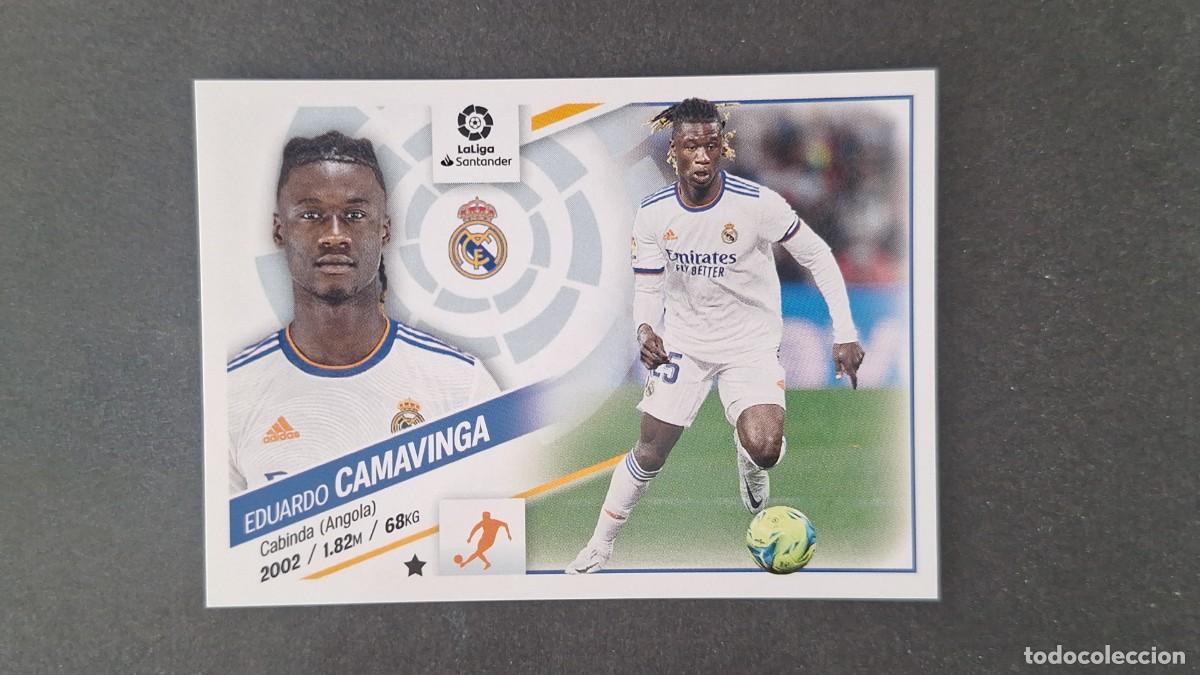Cromos de f&uacute;tbol: L1 CAMAVINGA REAL MADRID LIGA ESTE 2022 2023 22 23 NUNCA PEGADO SIN PEGAR