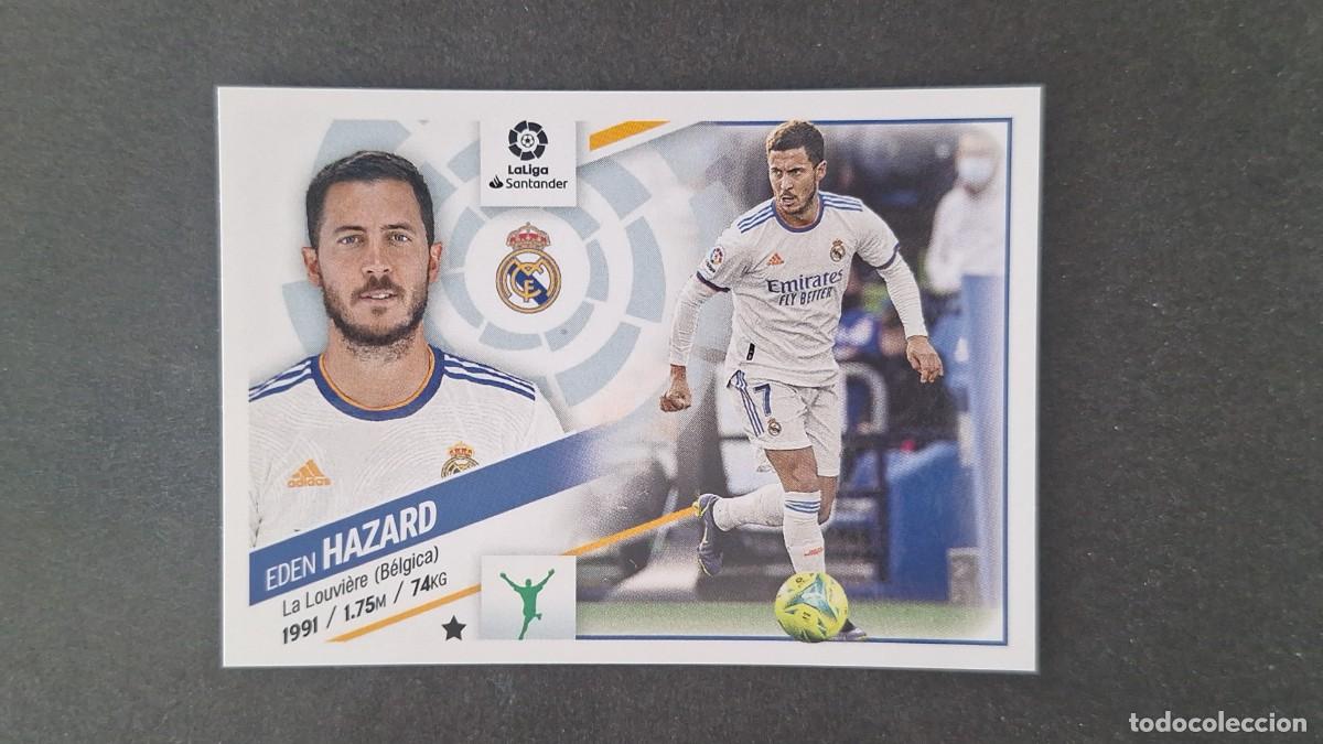 Cromos de f&uacute;tbol: L1 HAZARD REAL MADRID LIGA ESTE 2022 2023 22 23 NUNCA PEGADO SIN PEGAR