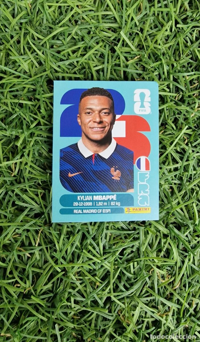 Fu&szlig;ball-Sticker: Mbapp&eacute; Francia 20 Mundial 2026 cromo sticker Panini