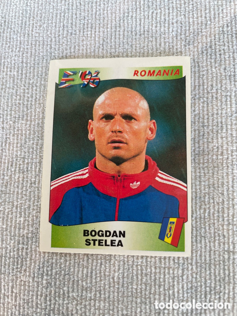 Fu&szlig;ball-Sticker: EUROPA 96 cromo 157 BOGDAN STELEA sin pegar
