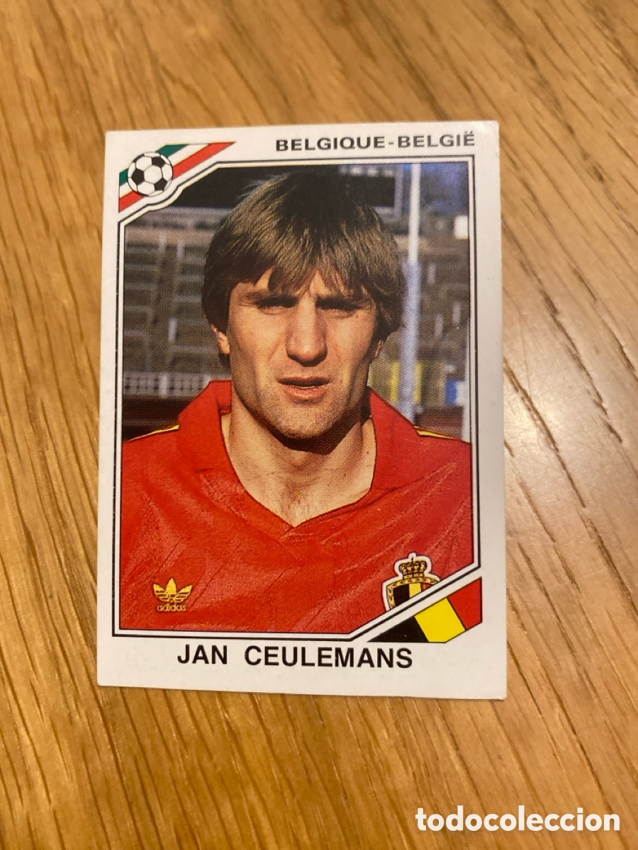 Fu&szlig;ball-Sticker: Cromo panini mundial Mexico 86 n&uacute;mero 140 Ceulemans - Sticker album world cup 1986