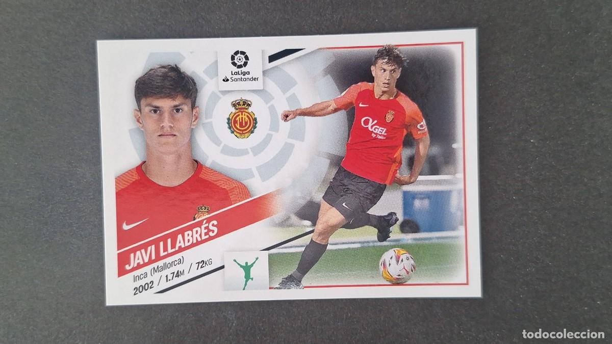 Fu&szlig;ball-Sticker: L1 JAVI LLABRES R. C. D. MALLORCA LIGA ESTE 2022 2023 22 23 NUNCA PEGADO SIN PEGAR