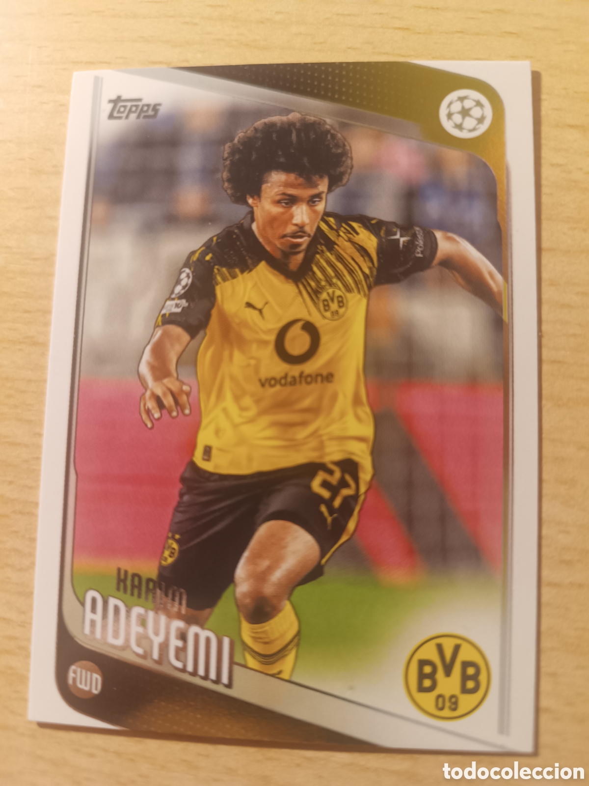 Fu&szlig;ball-Sticker: 125 KARIM ADEYEMI BORUSSIA DORTMUND BVB UCC FLAGSHIP 2025 2026 TOPPS 25 26