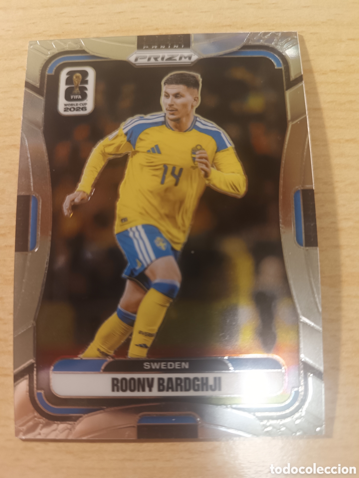 Cartes &agrave; collectionner de Football: 496 ROONY BARDAGHJI SWEDEN SUECIA PANINI PRIZM FIFA WORLD CUP 2026 MUNDIAL 26