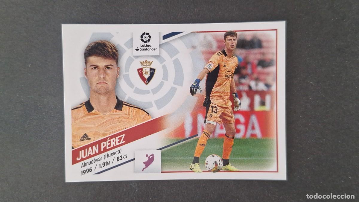 Cartes &agrave; collectionner de Football: L1 JUAN PEREZ C. A. OSASUNA LIGA ESTE 2022 2023 22 23 NUNCA PEGADO SIN PEGAR
