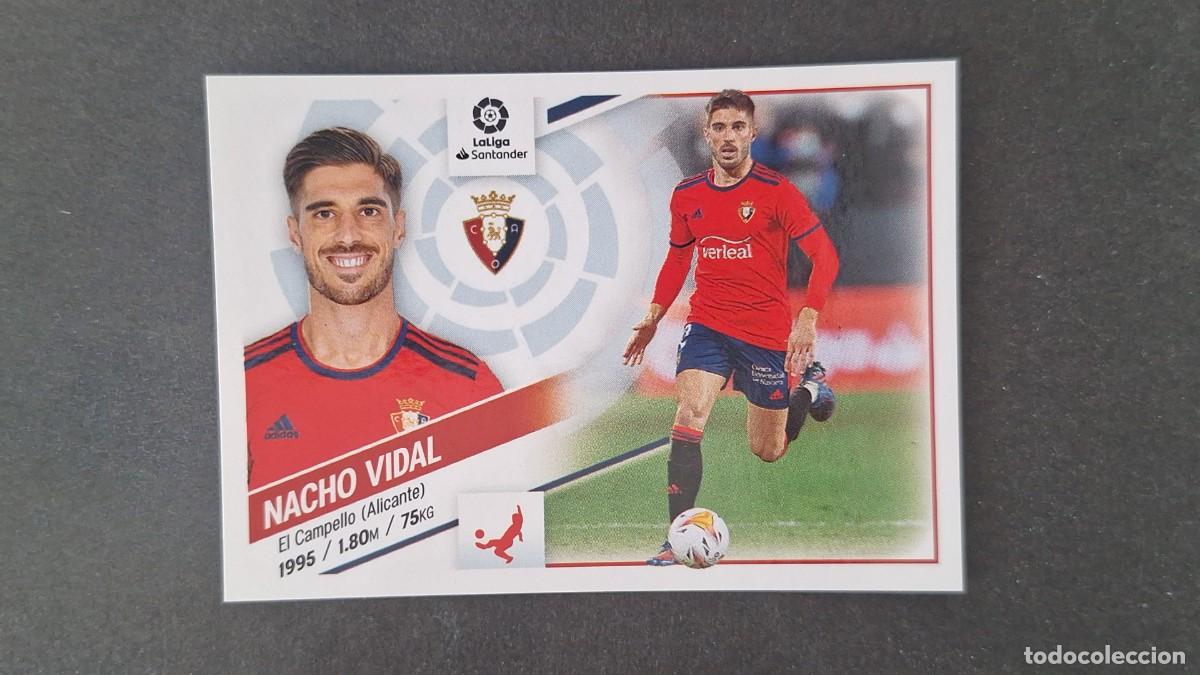 Cartes &agrave; collectionner de Football: L1 NACHO VIDAL C. A. OSASUNA LIGA ESTE 2022 2023 22 23 NUNCA PEGADO SIN PEGAR