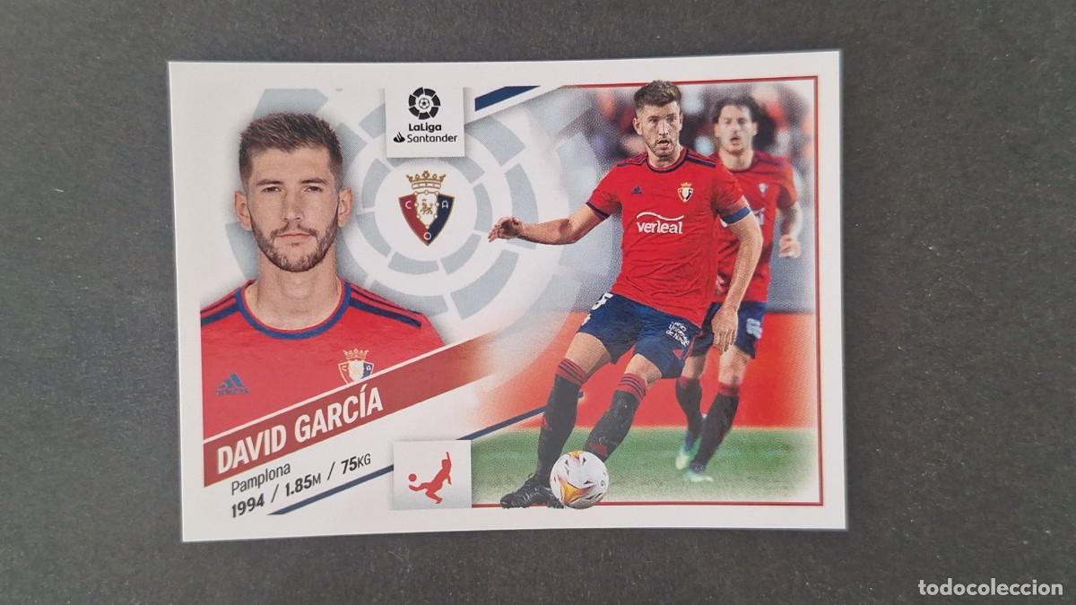 Cartes &agrave; collectionner de Football: L1 DAVID GARCIA C. A. OSASUNA LIGA ESTE 2022 2023 22 23 NUNCA PEGADO SIN PEGAR