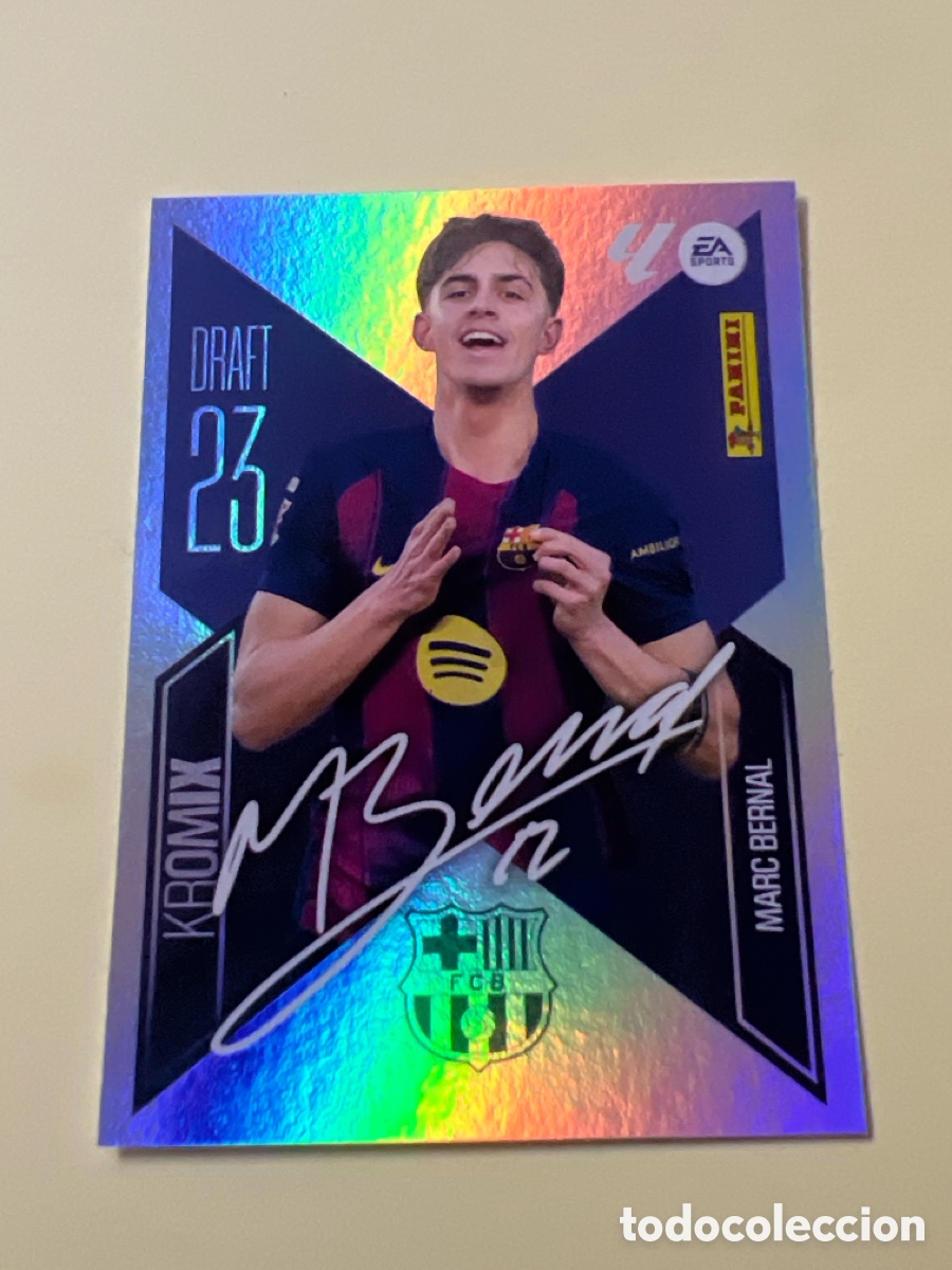 Figurine di Calcio: C5481. LIGA ESTE 2026 2027 26 27 NUEVO - K15 MARC BERNAL - FC. BARCELONA - DRAFT 23 KROMIX