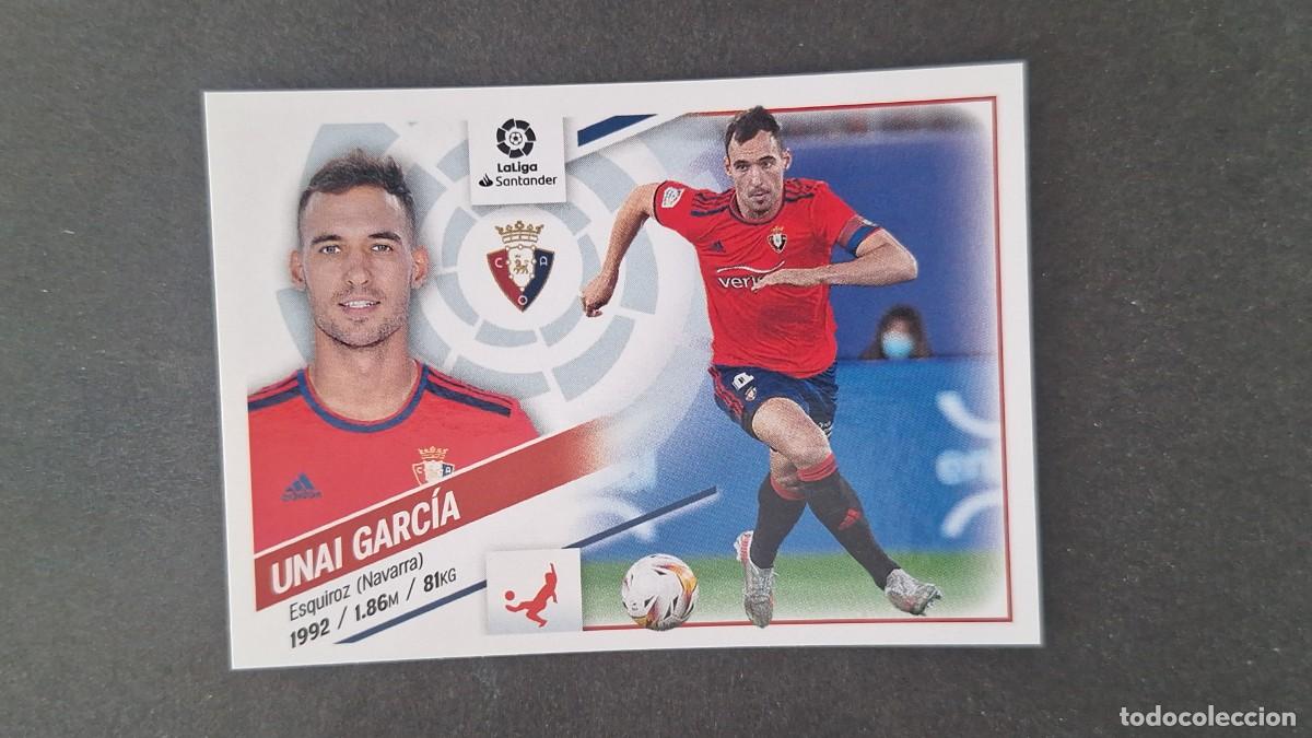 Figurine di Calcio: L1 UNAI GARCIA C. A. OSASUNA LIGA ESTE 2022 2023 22 23 NUNCA PEGADO SIN PEGAR