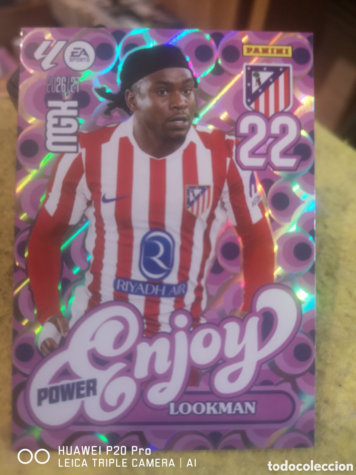Figurine di Calcio: MEGACRACKS 2026 27 ENJOY POWER LOOKMAN - ATLETICO DE MADRID 385P