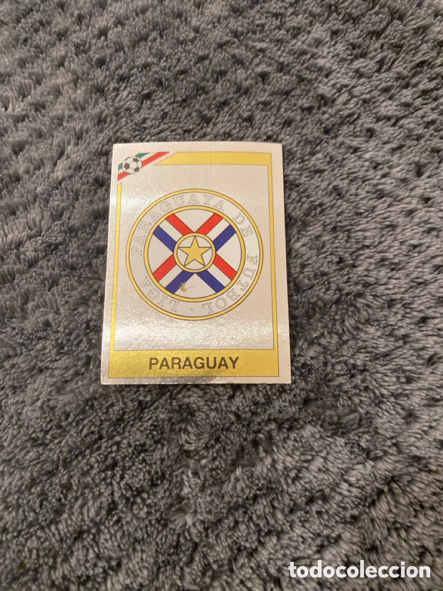 Figurine di Calcio: Cromo panini mundial Mexico 86 n&uacute;mero 146 escudo Paraguay - Sticker album world cup 1986