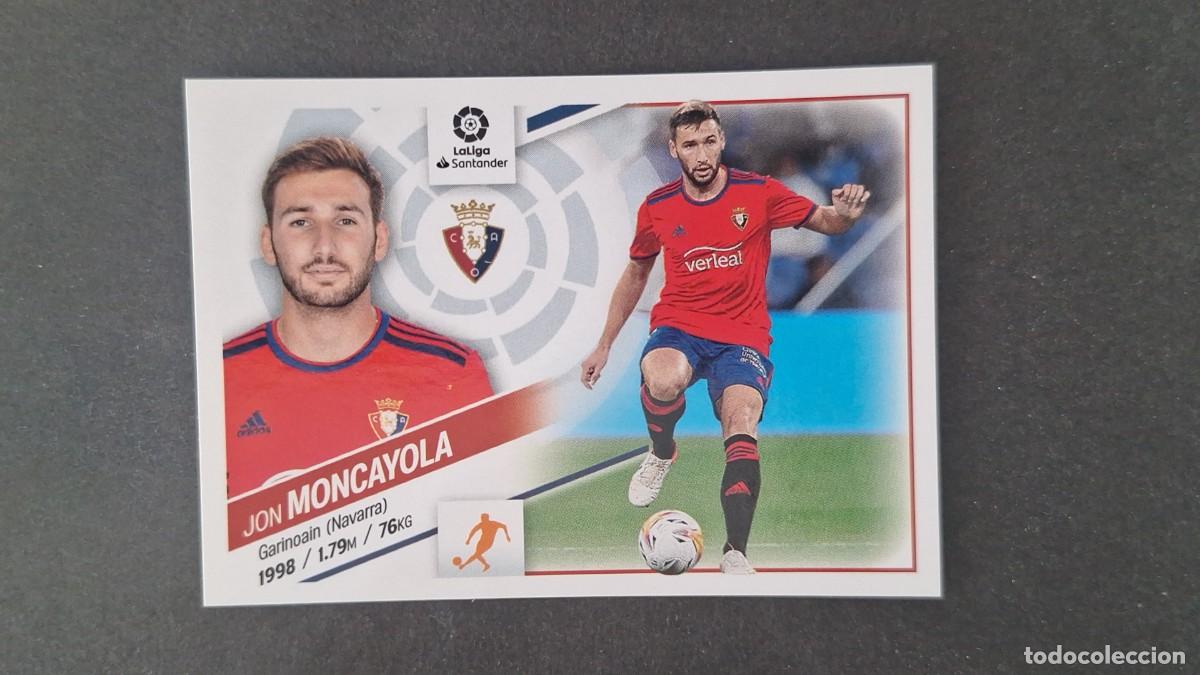 Figurine di Calcio: L1 MONCAYOLA C. A. OSASUNA LIGA ESTE 2022 2023 22 23 NUNCA PEGADO SIN PEGAR