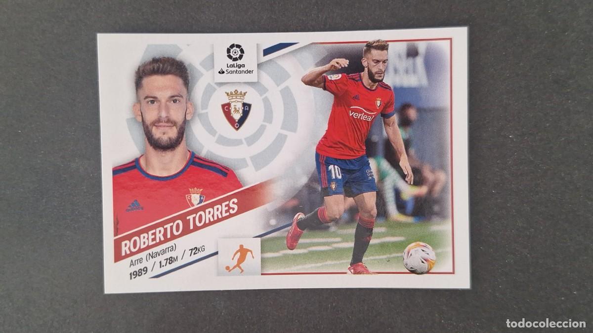 Figurine di Calcio: L1 ROBERTO TORRES C. A. OSASUNA LIGA ESTE 2022 2023 22 23 NUNCA PEGADO SIN PEGAR