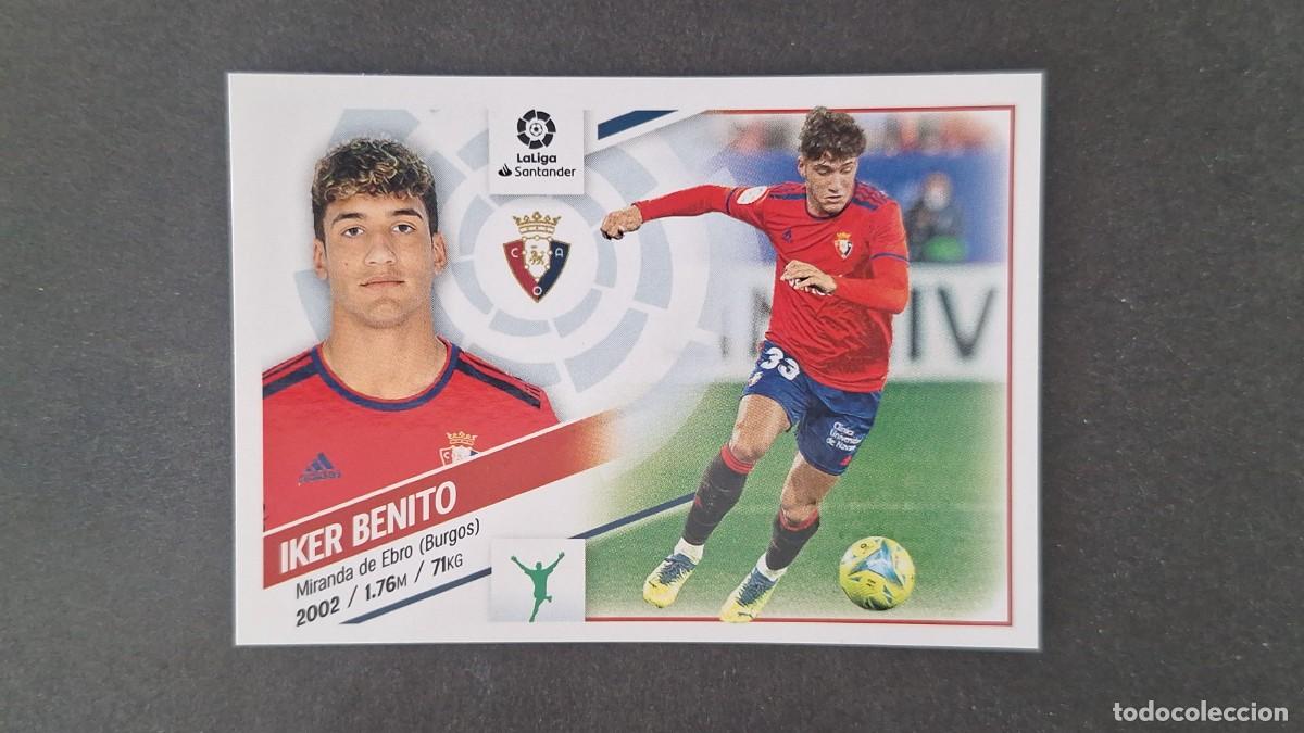 Football Stickers: L1 IKER BENITO C. A. OSASUNA LIGA ESTE 2022 2023 22 23 NUNCA PEGADO SIN PEGAR