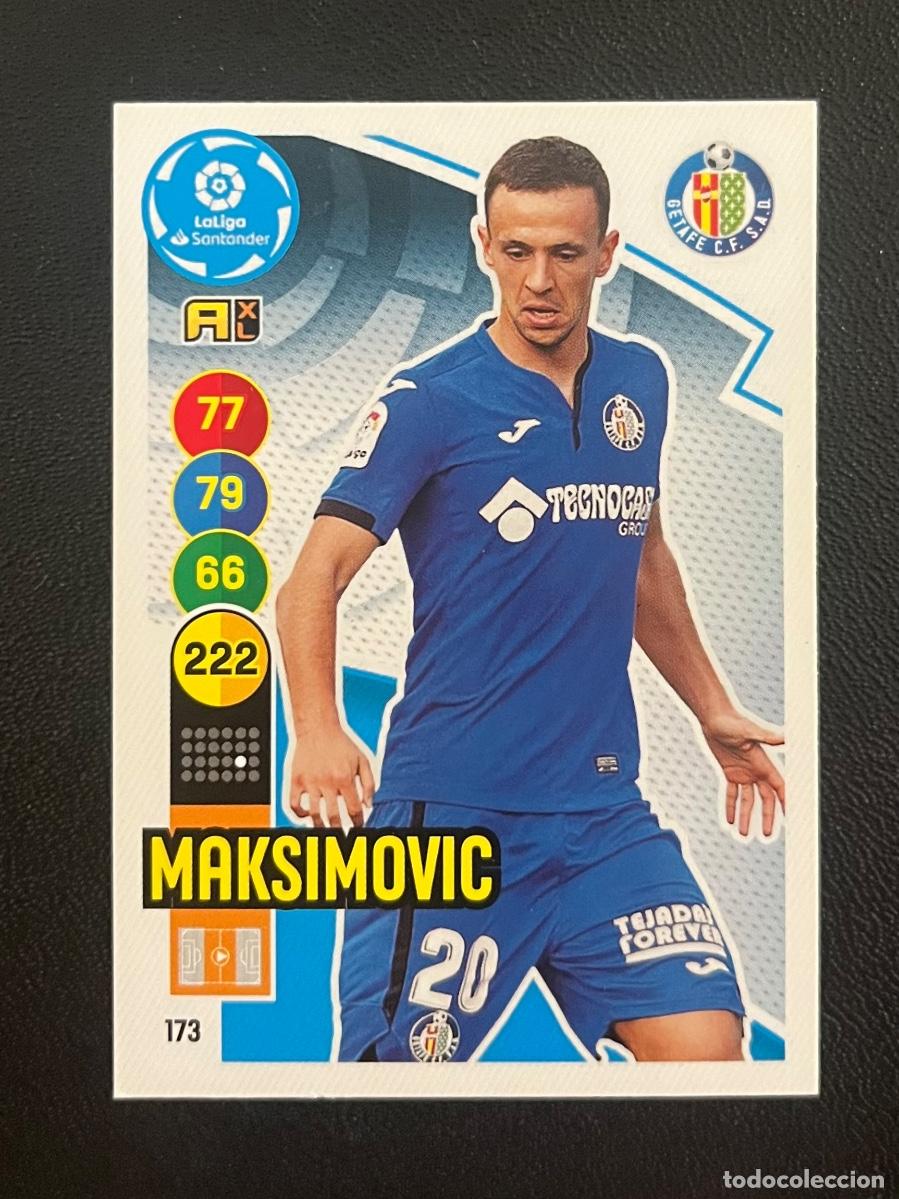 Cartes &agrave; collectionner de Football: 173 MASKIMOVIC GETAFE CF ADRENALYN 2020 2021 PANINI CROMO LA LIGA 20 21