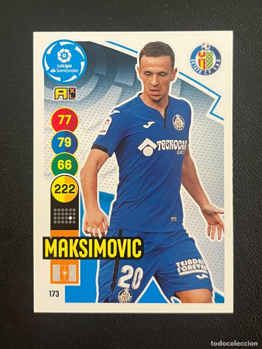 Cartes &agrave; collectionner de Football: 173 MASKIMOVIC GETAFE CF ADRENALYN 2020 2021 PANINI CROMO LA LIGA 20 21