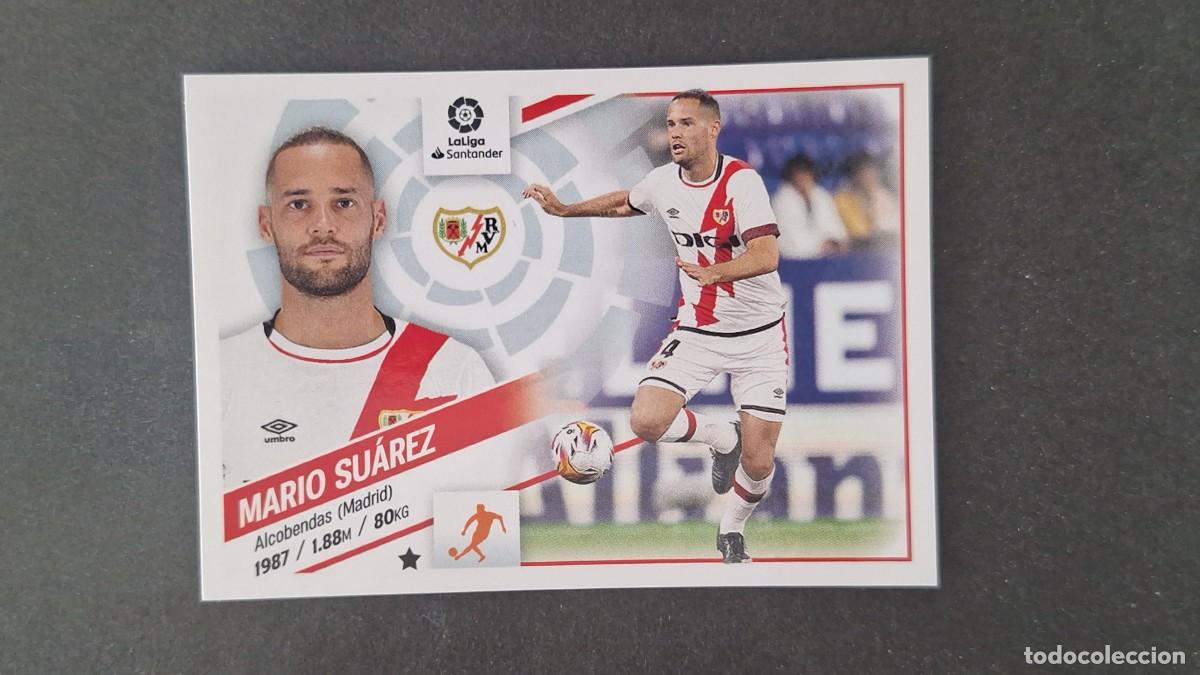 Cromos de f&uacute;tbol: L1 MARIO SUAREZ RAYO VALLECANO LIGA ESTE 2022 2023 22 23 NUNCA PEGADO SIN PEGAR