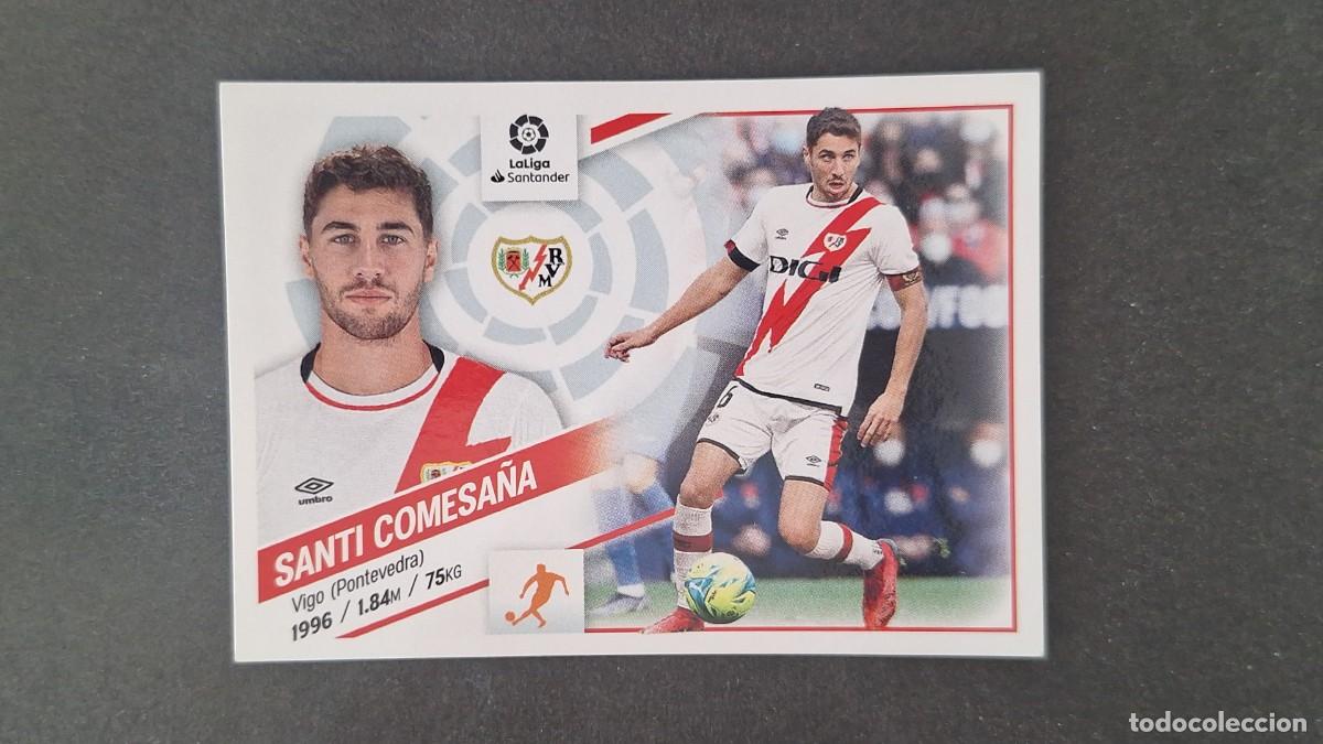 Cromos de f&uacute;tbol: L1 SANTI COMESA&Ntilde;A RAYO VALLECANO LIGA ESTE 2022 2023 22 23 NUNCA PEGADO SIN PEGAR