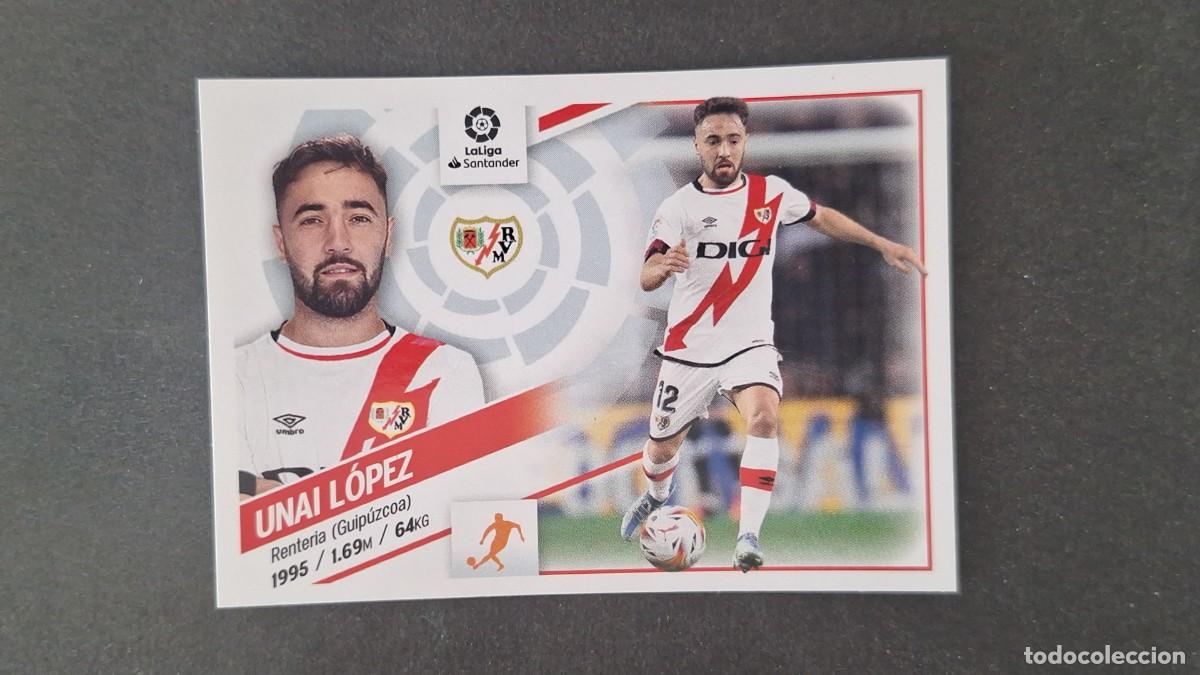 Cromos de f&uacute;tbol: L1 UNAI LOPEZ RAYO VALLECANO LIGA ESTE 2022 2023 22 23 NUNCA PEGADO SIN PEGAR