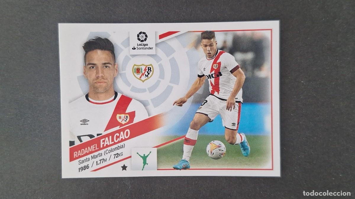 Fu&szlig;ball-Sticker: L1 FALCAO RAYO VALLECANO LIGA ESTE 2022 2023 22 23 NUNCA PEGADO SIN PEGAR