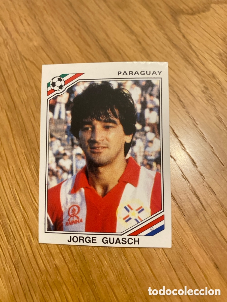Figurine di Calcio: Cromo panini mundial Mexico 86 n&uacute;mero 155 Guasch - Sticker album world cup 1986