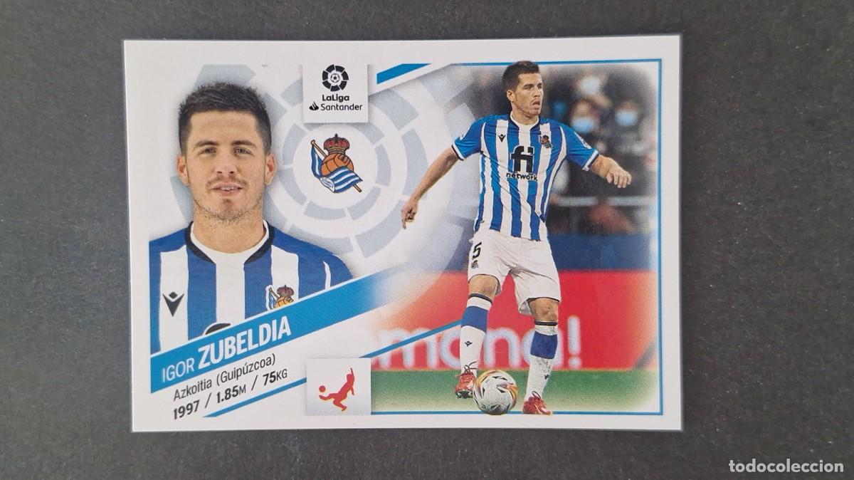 Figurine di Calcio: L1 ZUBELDIA REAL SOCIEDAD LIGA ESTE 2022 2023 22 23 NUNCA PEGADO SIN PEGAR