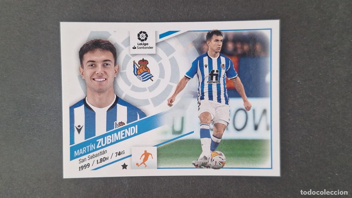 Figurine di Calcio: L1 ZUBIMENDI REAL SOCIEDAD LIGA ESTE 2022 2023 22 23 NUNCA PEGADO SIN PEGAR