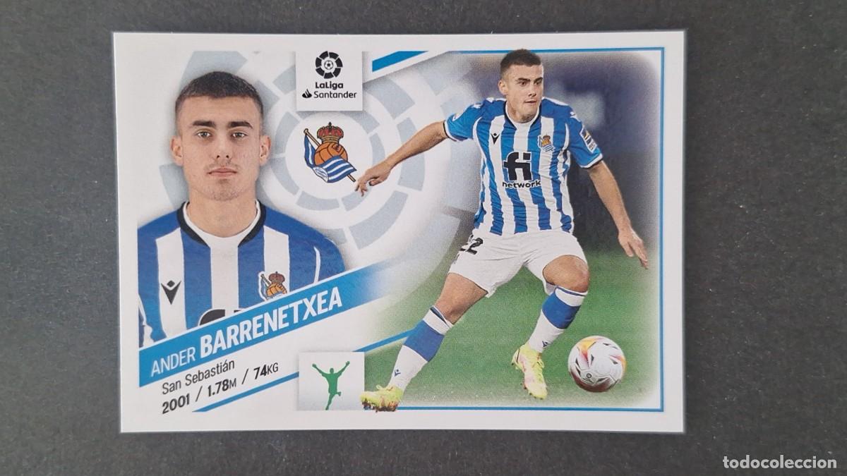 Figurine di Calcio: L1 BARRENETXEA REAL SOCIEDAD LIGA ESTE 2022 2023 22 23 NUNCA PEGADO SIN PEGAR