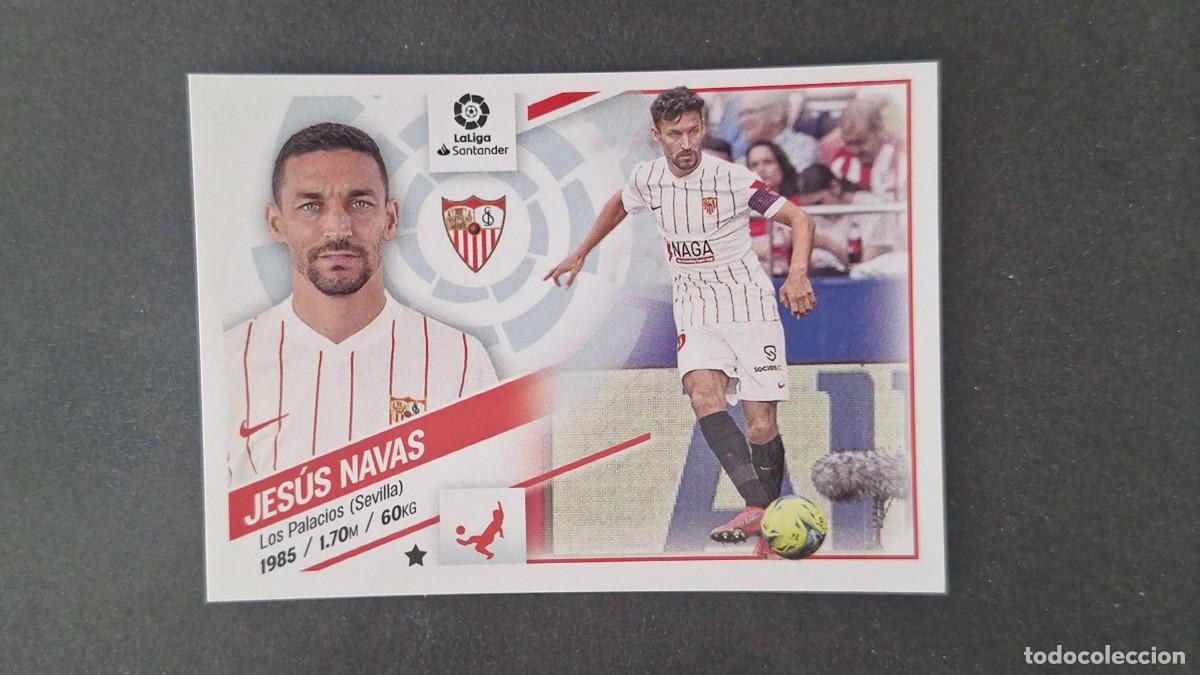 Figurine di Calcio: L1 JESUS NAVAS SEVILLA F. C. LIGA ESTE 2022 2023 22 23 NUNCA PEGADO SIN PEGAR