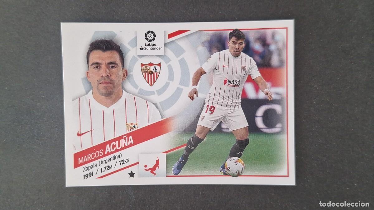 Cromos de Futebol: L1 ACU&Ntilde;A SEVILLA F. C. LIGA ESTE 2022 2023 22 23 NUNCA PEGADO SIN PEGAR