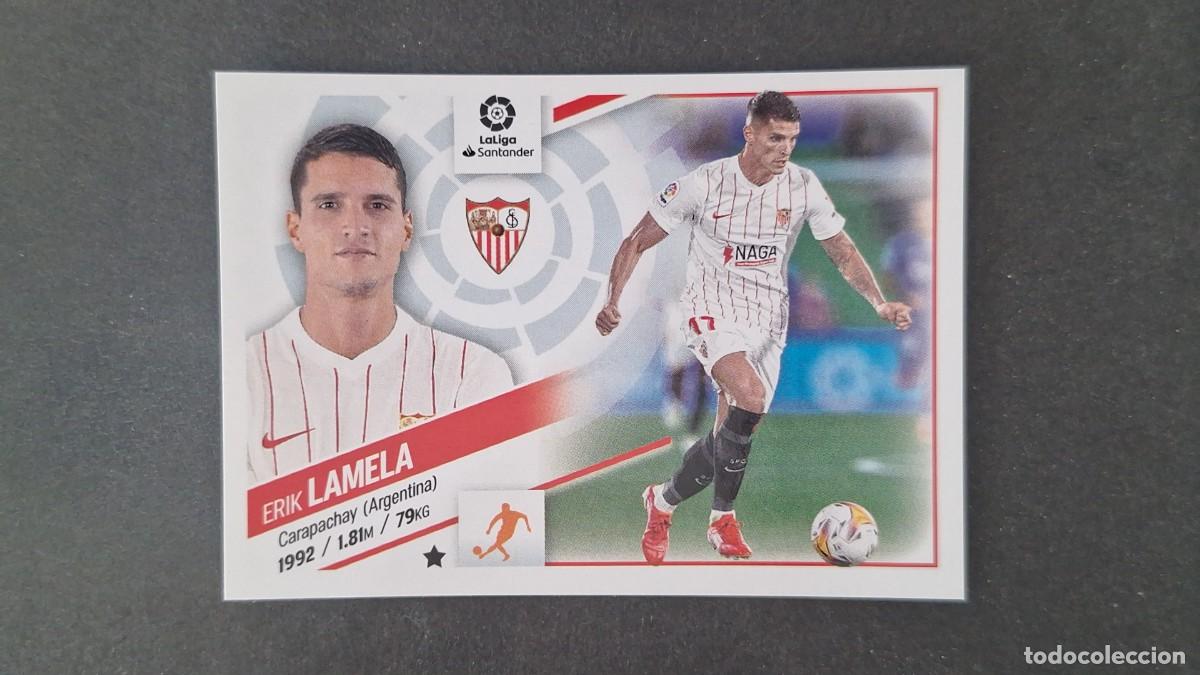 Football Stickers: L1 LAMELA SEVILLA F. C. LIGA ESTE 2022 2023 22 23 NUNCA PEGADO SIN PEGAR