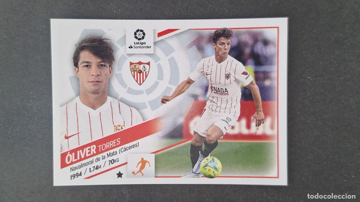 Cromos de f&uacute;tbol: L1 OLIVER SEVILLA F. C. LIGA ESTE 2022 2023 22 23 NUNCA PEGADO SIN PEGAR