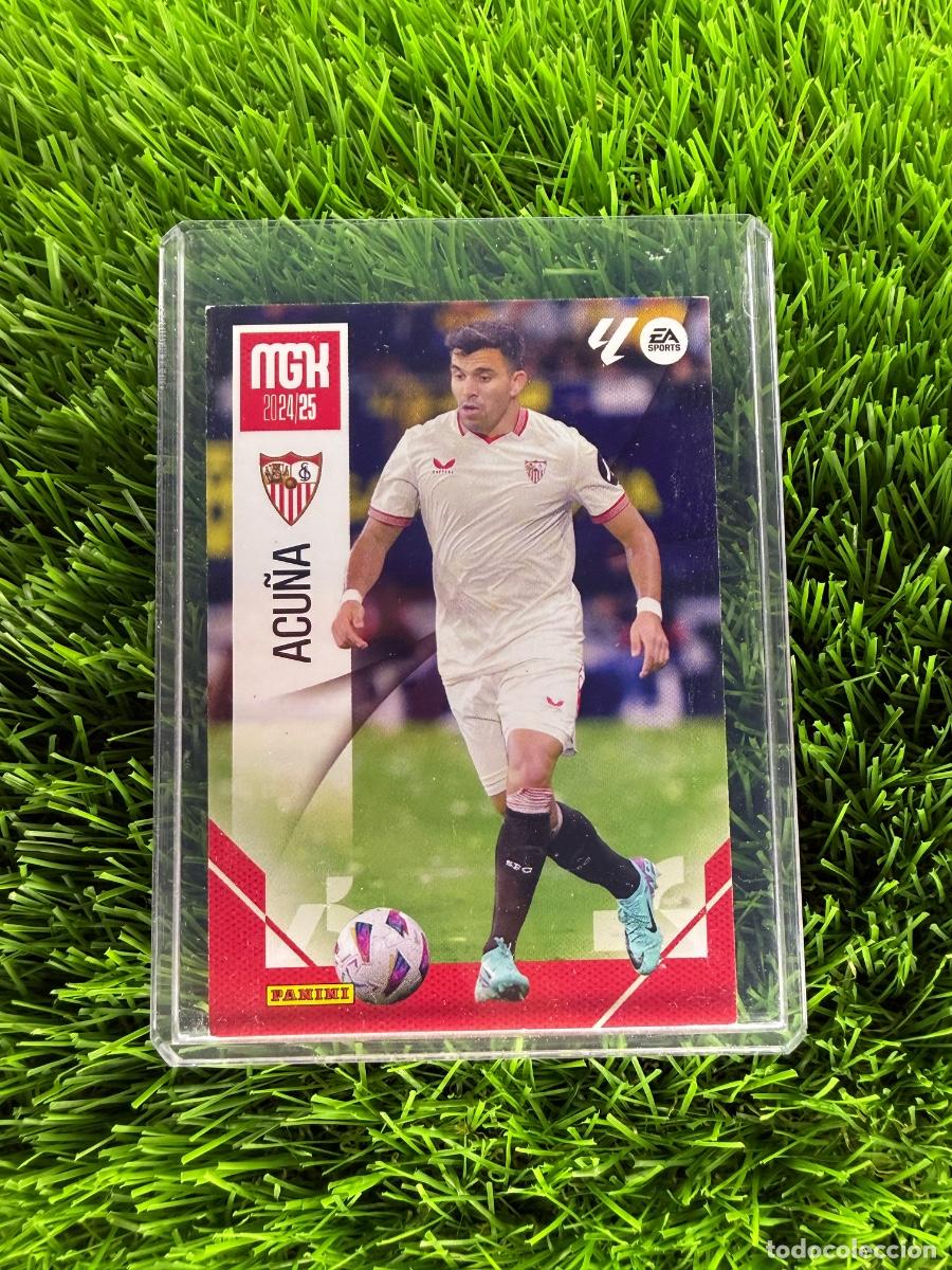 Cromos de f&uacute;tbol: N&ordm; 315 Acu&ntilde;a Sevilla FC Megacracks 24 25