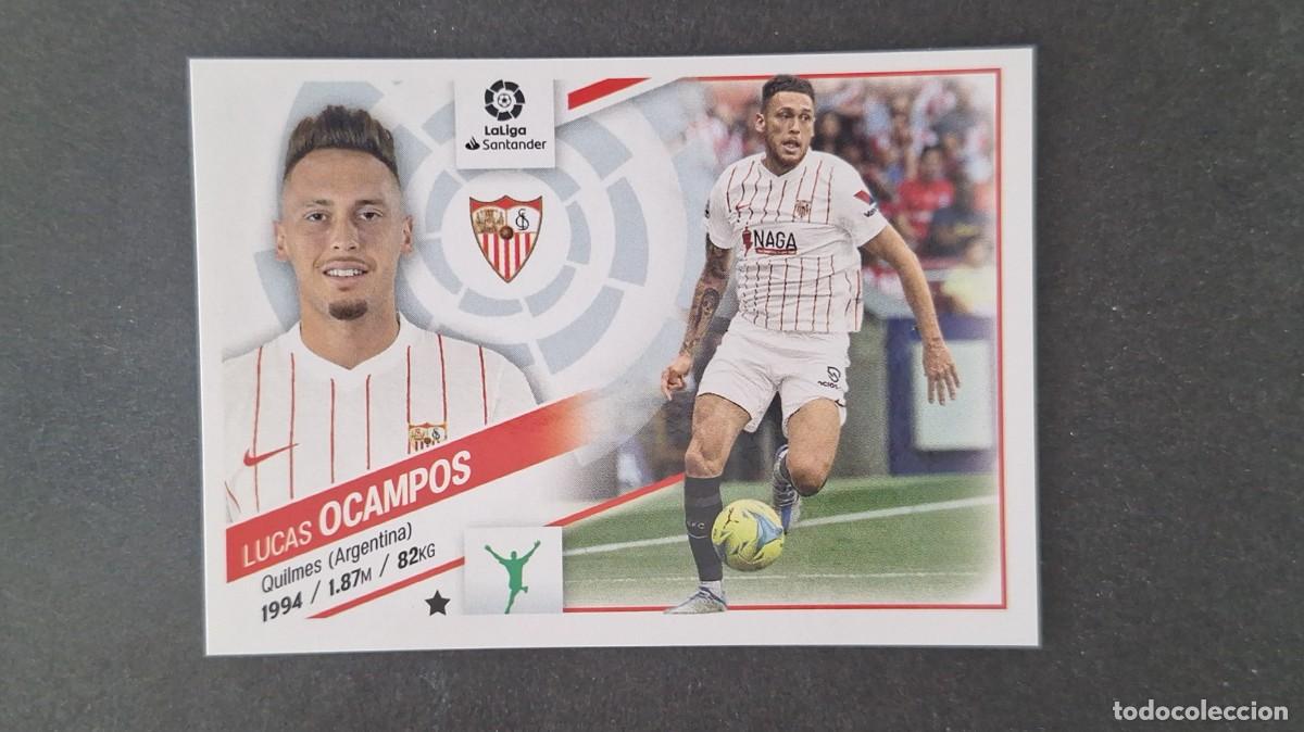 Cromos de f&uacute;tbol: L1 OCAMPOS SEVILLA F. C. LIGA ESTE 2022 2023 22 23 NUNCA PEGADO SIN PEGAR
