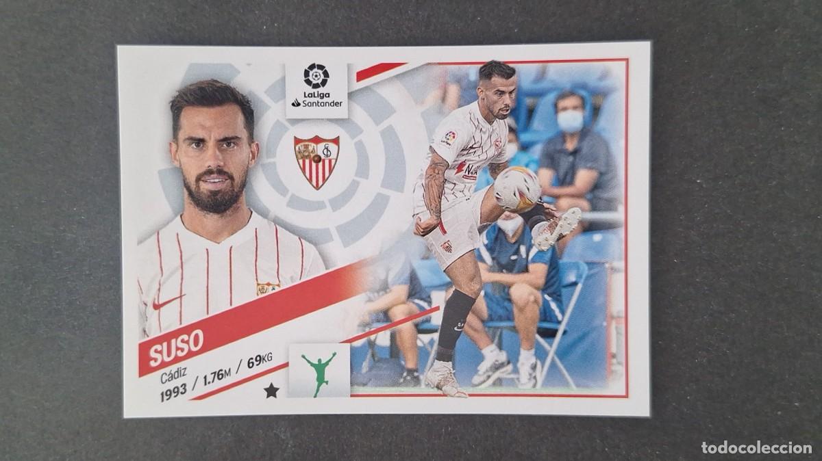Cromos de f&uacute;tbol: L1 SUSO SEVILLA F. C. LIGA ESTE 2022 2023 22 23 NUNCA PEGADO SIN PEGAR