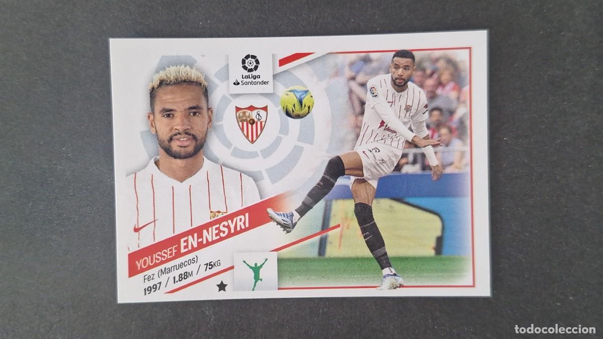 Cromos de f&uacute;tbol: L1 EN-NESYRI SEVILLA F. C. LIGA ESTE 2022 2023 22 23 NUNCA PEGADO SIN PEGAR