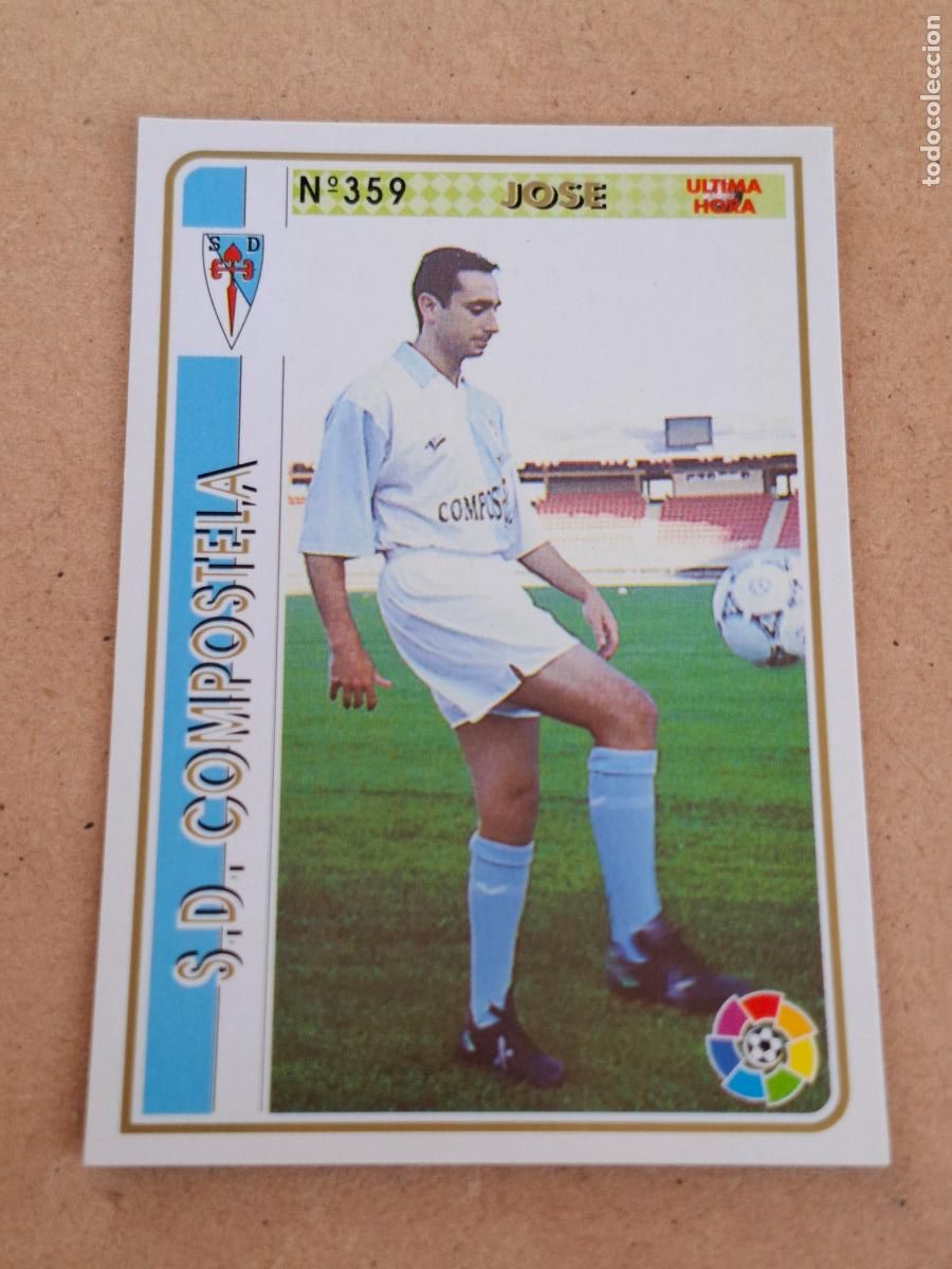 Cromos de f&uacute;tbol: MUNDICROMO 94 95 1994 1995 - UH &Uacute;LTIMA HORA 359 JOSE - SD. COMPOSTELA
