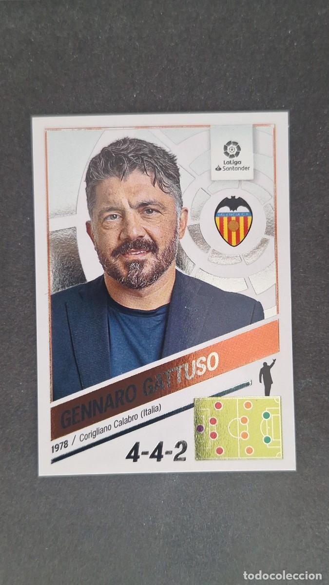 Cromos de f&uacute;tbol: L1 GENNARO GATTUSO ENTRENADOR VALENCIA C. F. LIGA ESTE 2022 2023 22 23 NUNCA PEGADO SIN PEGAR